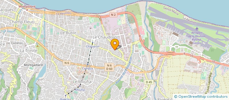 localisation de l'entreprise MIKE EVOLUTION  SAINT-DENIS
