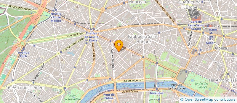 localisation de l'entreprise MIKE INVESTMENTS AVIMAC SCI  PARIS