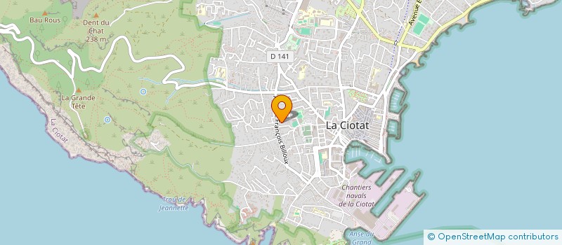 localisation de l'entreprise MIKE MORGANE ELENA  LA CIOTAT