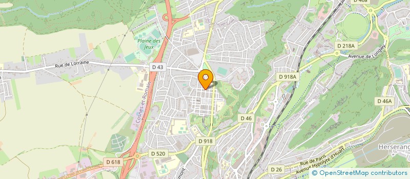 localisation de l'entreprise MIKE SAXENHAMMER  LONGWY