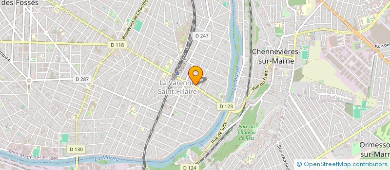 localisation de l'entreprise MIKELINE à SAINT-MAUR-DES-FOSSES