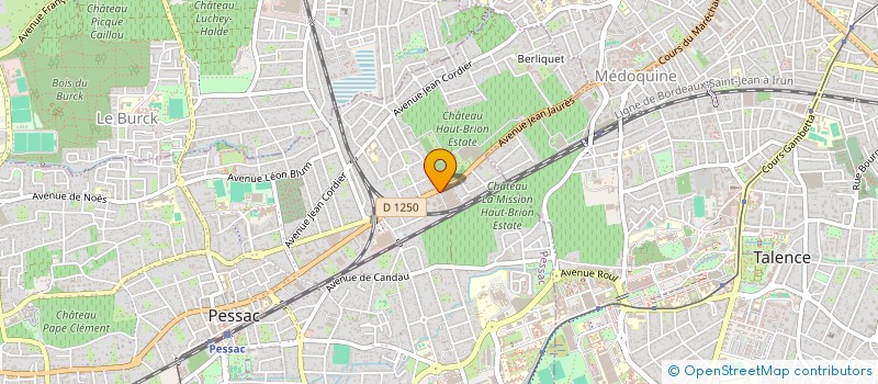 localisation de l'entreprise MIKHALEV LANSSENS BALLET ACADEMY  PESSAC