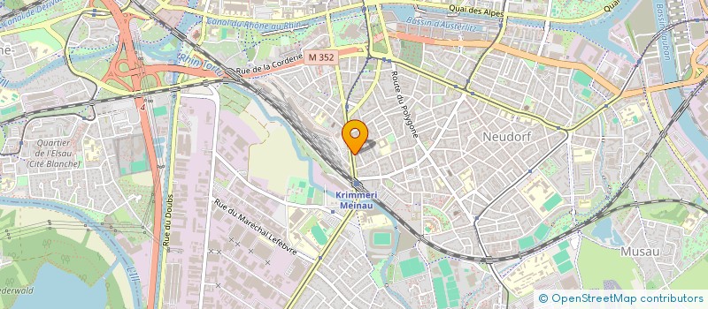 localisation de l'entreprise MIKHO à STRASBOURG