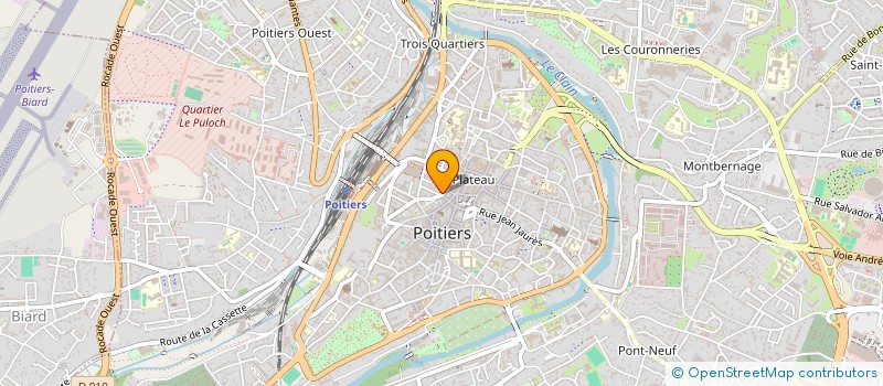 localisation de l'entreprise MIKI  POITIERS