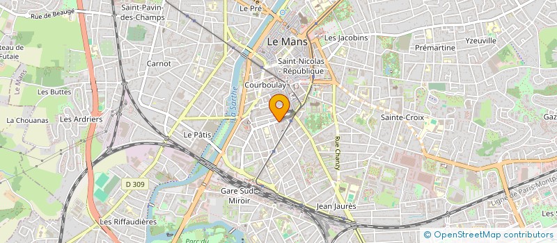 localisation de l'entreprise MIKI FUDOSAN  LE MANS