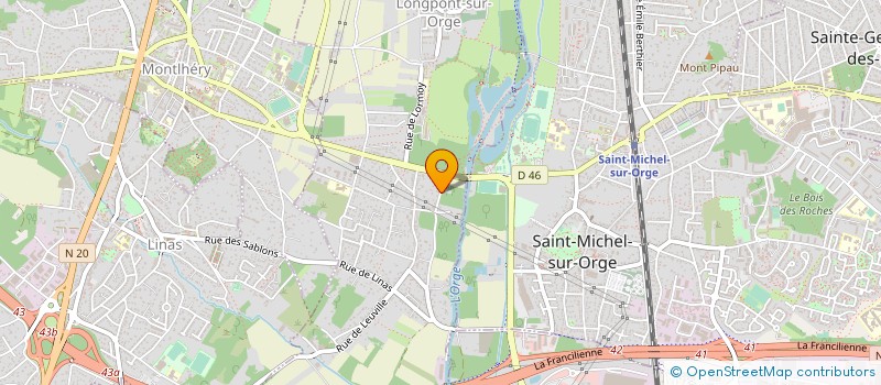 localisation de l'entreprise MIKKADO à LONGPONT-SUR-ORGE