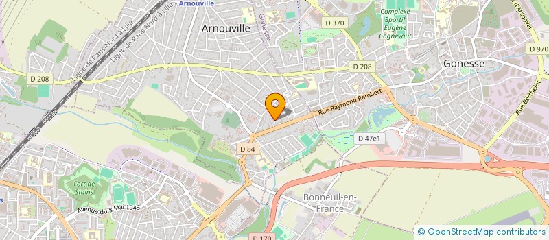 localisation de l'entreprise MIKKI INVEST  ARNOUVILLE