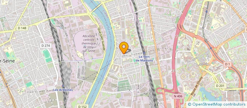 localisation de l'entreprise MIKKO à ALFORTVILLE