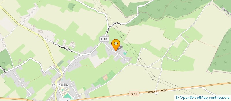 localisation de l'entreprise MIKL MODERN  LA FEUILLIE