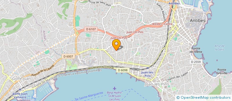 localisation de l'entreprise MIKLEA à ANTIBES