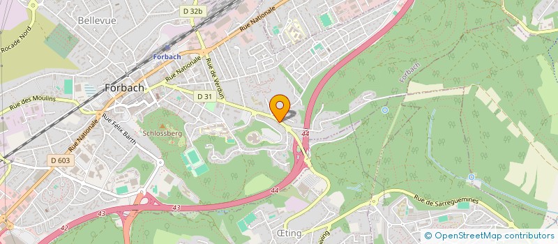 localisation de l'entreprise MIKLIC AUTOS  STIRING-WENDEL