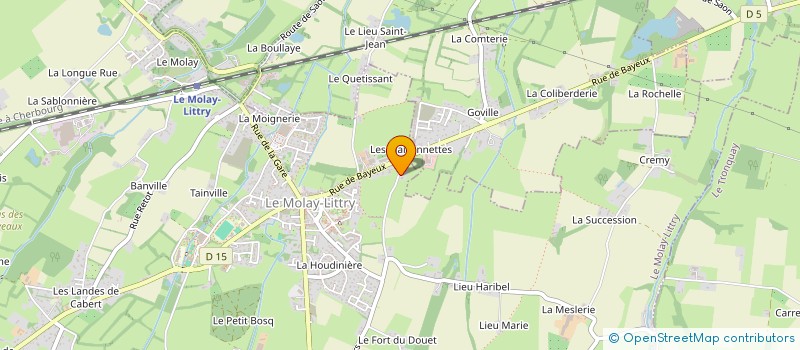 localisation de l'entreprise MIKMAT  LE MOLAY-LITTRY