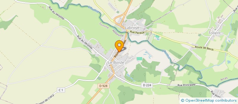 localisation de l'entreprise MIKO FAMILY  LE BOISLE