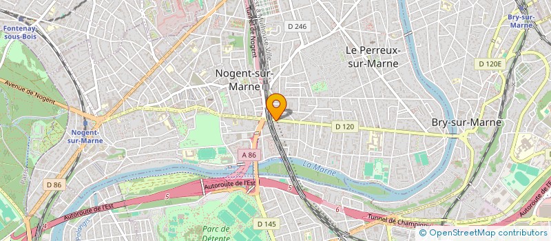 localisation de l'entreprise MIKO MODE à LE PERREUX-SUR-MARNE