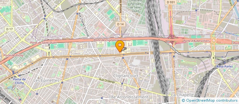 localisation de l'entreprise MIKOO SERVICES à PARIS 18
