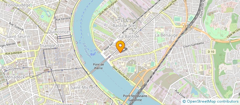 localisation de l'entreprise MIKROMAR FRANCE à BORDEAUX