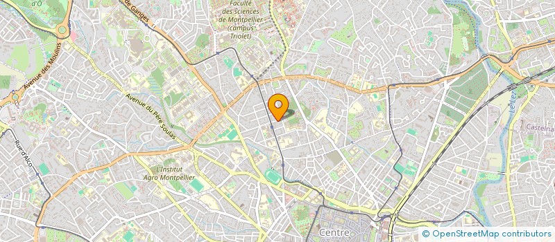 localisation de l'entreprise MIKRY HESTIA à MONTPELLIER
