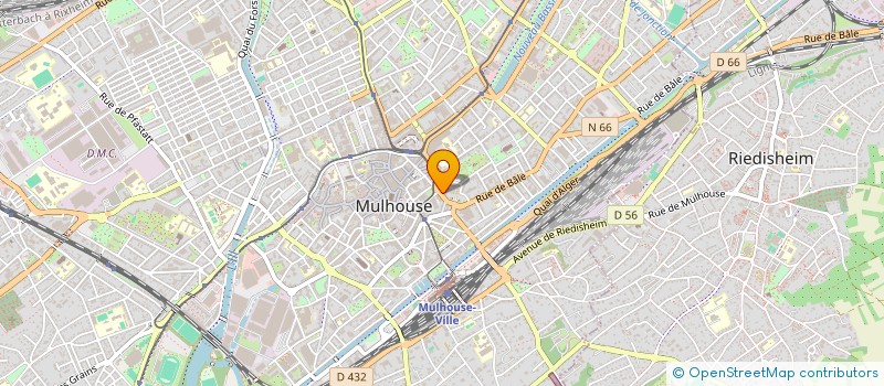 localisation de l'entreprise MIKS COMPAGNIE  MULHOUSE