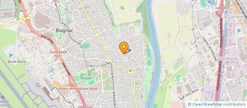 localisation de l'entreprise MIKURA  BLAGNAC