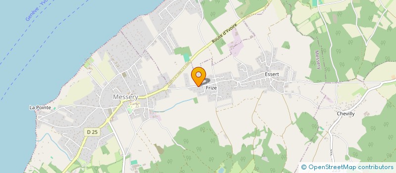 localisation de l'entreprise MIKY  MESSERY