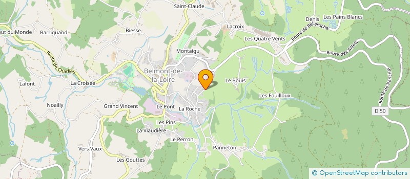 localisation de l'entreprise MIKY  BELMONT-DE-LA-LOIRE