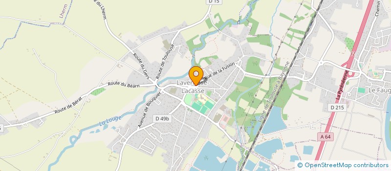 localisation de l'entreprise MIKY MAB  LAVERNOSE-LACASSE