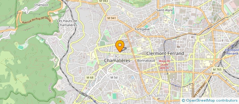 localisation de l'entreprise MIL'AMBRE  AUBIERE