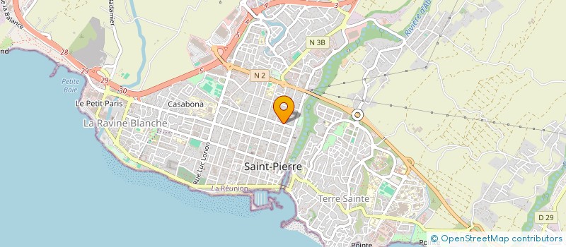 localisation de l'entreprise MIL AVOCAT & ASSOCIES à SAINT-PIERRE
