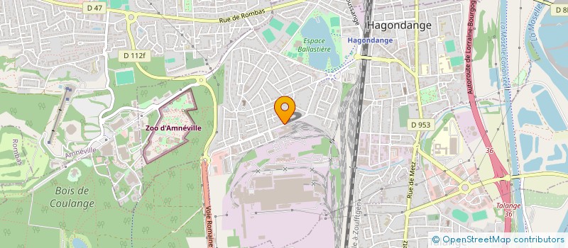 localisation de l'entreprise MIL CHAUDRONNERIE à HAGONDANGE