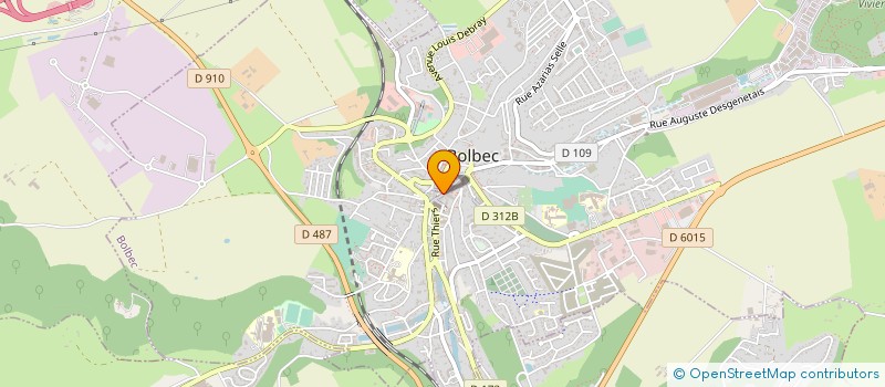 localisation de l'entreprise MIL' ET UNE IDEE à BOLBEC