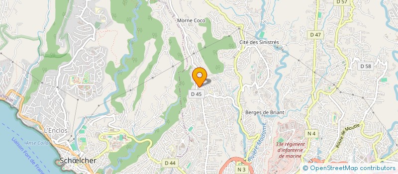 localisation de l'entreprise MIL HORIZONS SAS  FORT-DE-FRANCE