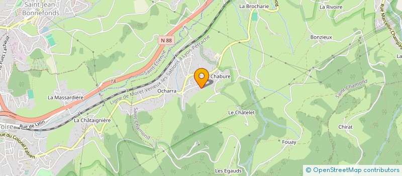 localisation de l'entreprise MIL INVEST  SAINT-CHAMOND