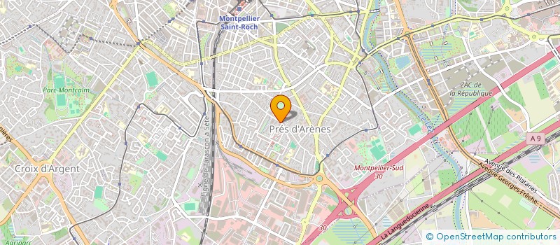 localisation de l'entreprise MIL INVEST  MONTPELLIER