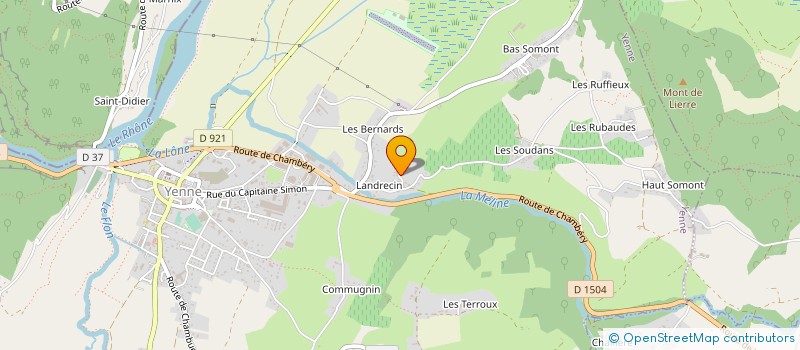 localisation de l'entreprise MIL ISOLATIONS à YENNE