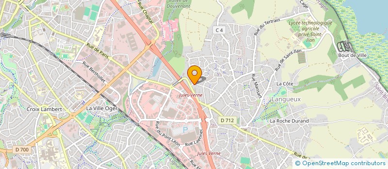 localisation de l'entreprise MIL.K. à SAINT-BRIEUC