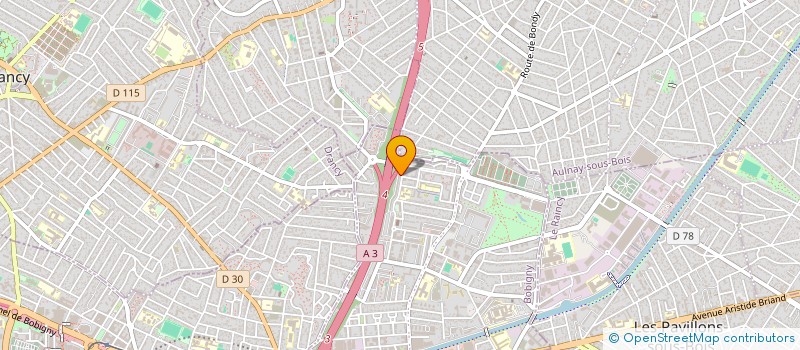 localisation de l'entreprise MIL-K-SAB  BONDY