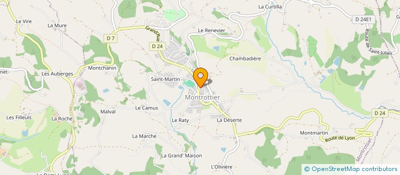 localisation de l'entreprise MIL'O BISTROT  VILLECHENEVE