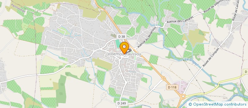 localisation de l'entreprise MIL'OR à VILLEMOUSTAUSSOU