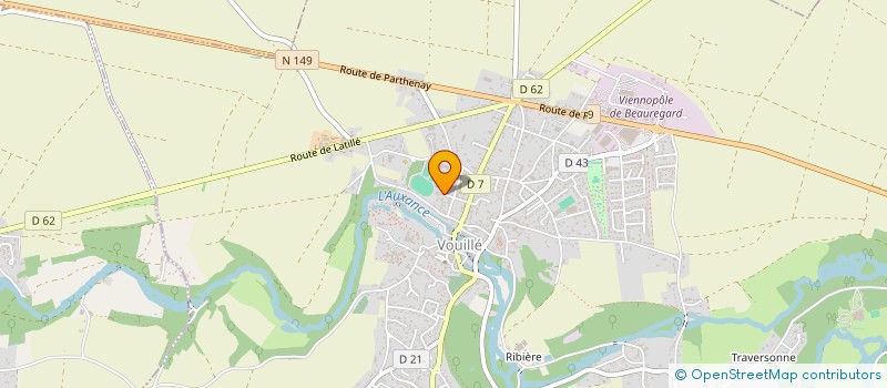 localisation de l'entreprise MIL PAT  VOUILLE