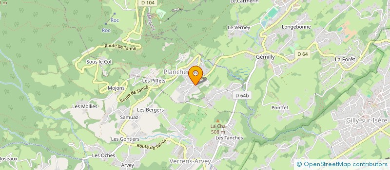 localisation de l'entreprise MIL REVES  PLANCHERINE