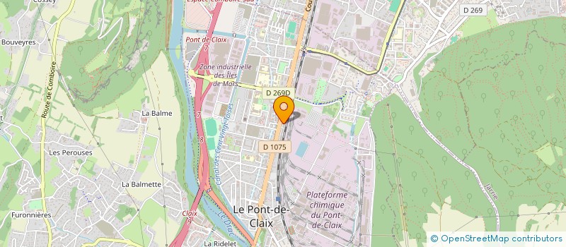 localisation de l'entreprise MIL'TAXI à EYBENS