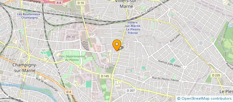 localisation de l'entreprise MIL TRANSPORT à CHAMPIGNY-SUR-MARNE