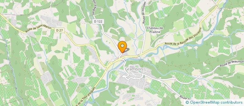 localisation de l'entreprise MIL & UN MACONNERIE  GRAMBOIS