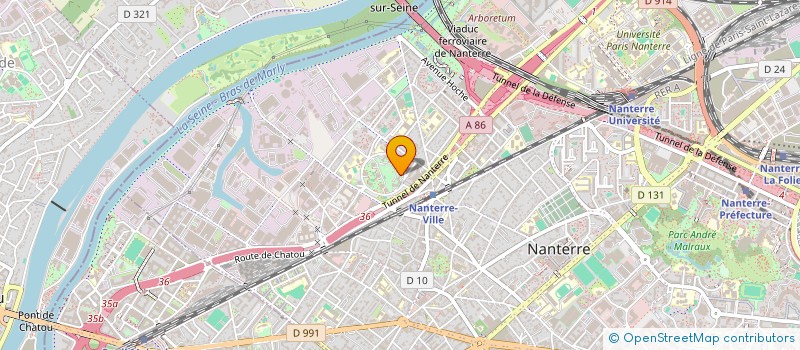 localisation de l'entreprise MIL&VIC  NANTERRE