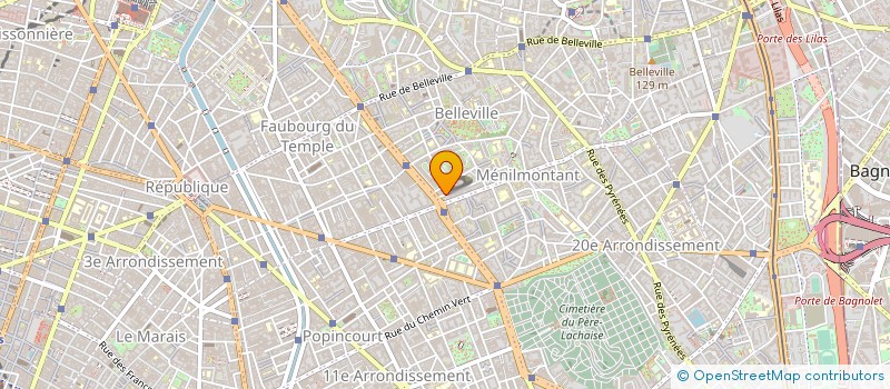 localisation de l'entreprise MILA  PARIS