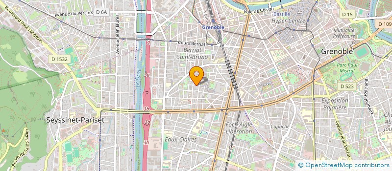 localisation de l'entreprise MILA  GRENOBLE