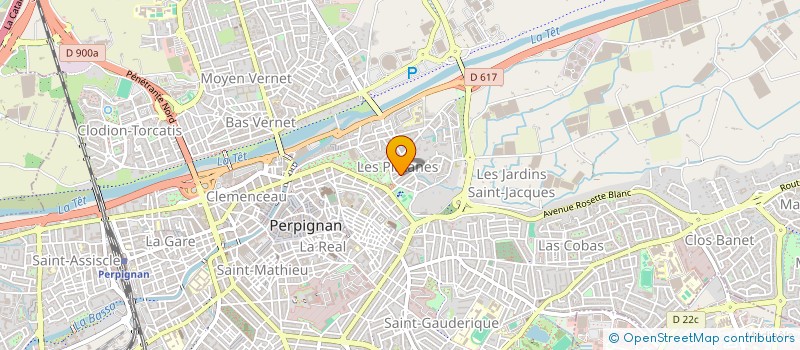 localisation de l'entreprise MILA à PERPIGNAN
