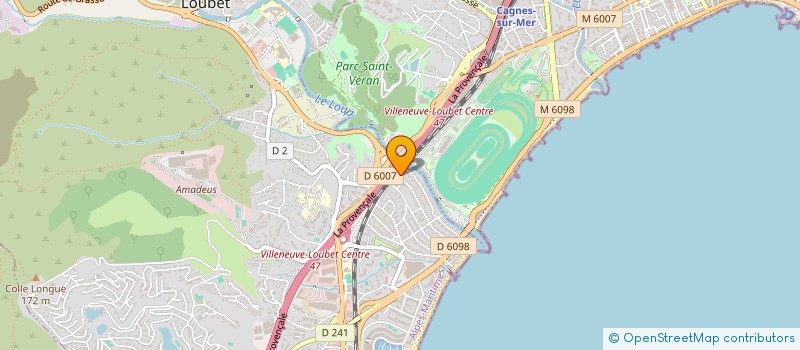 localisation de l'entreprise MILA à VILLENEUVE-LOUBET