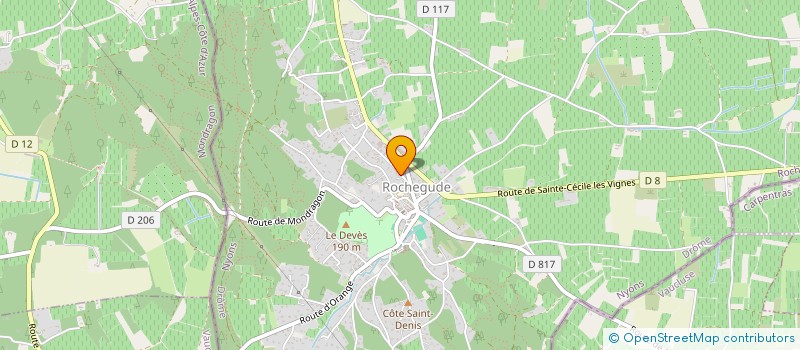 localisation de l'entreprise MILA  ROCHEGUDE