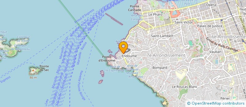 localisation de l'entreprise MILA à MARSEILLE